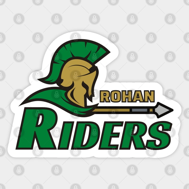 Rohan Riders - Fantasy - Funny Sticker by Fenay-Designs